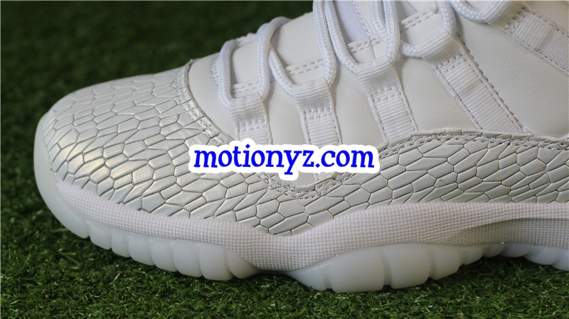 Air Jordan 11 Low GS Frost White PRM Heiress